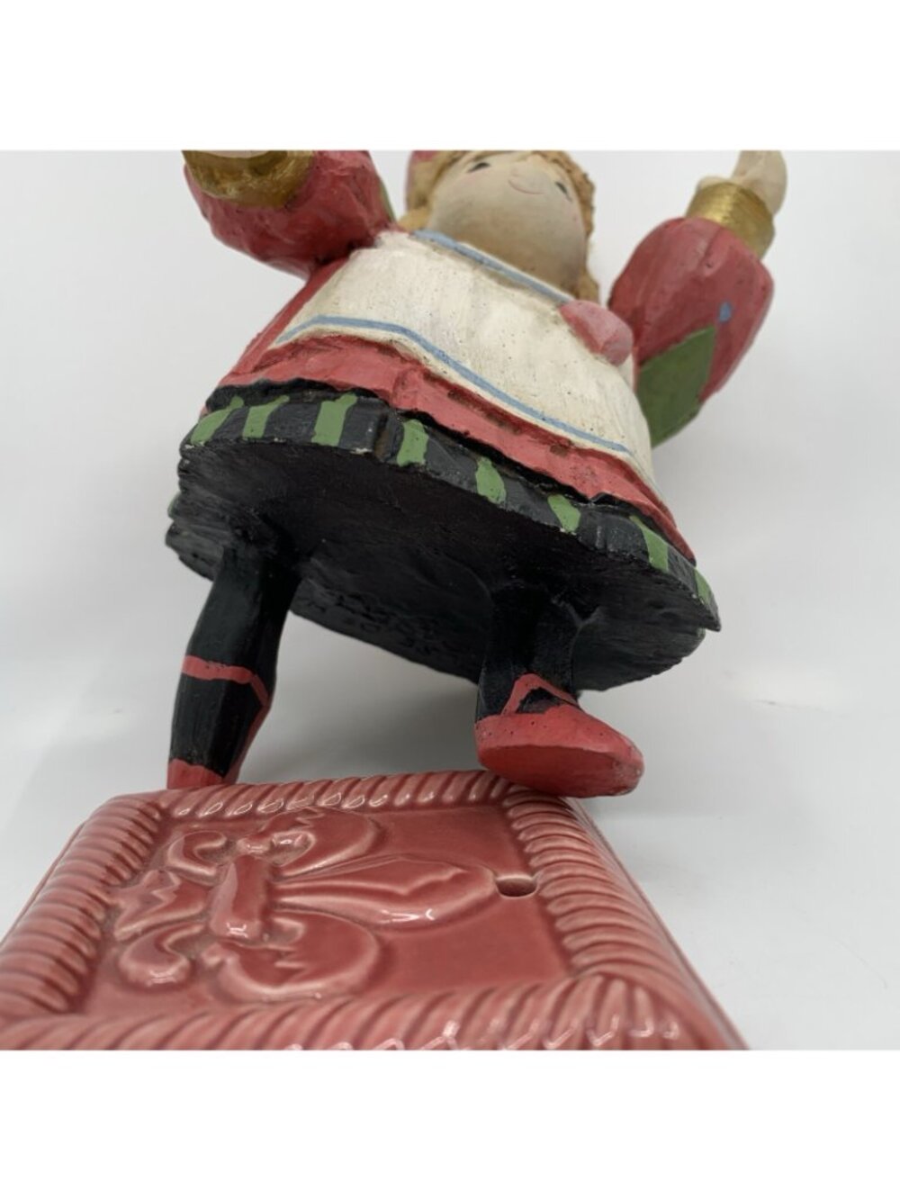 House of Hatten "Clara" Ornament Nutcracker Collection 1993 Calla Folk Art 7" - Picture 4 of 13